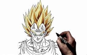 Image result for How to Draw Majin Vegeta Easy