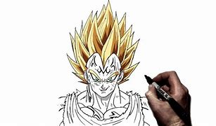 Image result for How to Draw Majin Vegeta