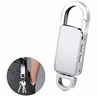 Image result for Black Voice Recorder Keychain