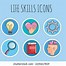 Image result for Skills Icon White