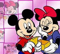 Image result for Mickey and Minnie Mouse I Love You