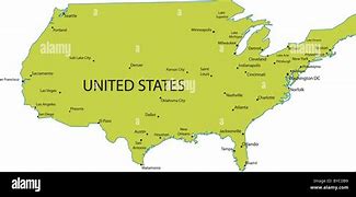 Image result for America Major Cities Map