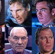 Image result for Star Trek Series Captains in Chronological Order