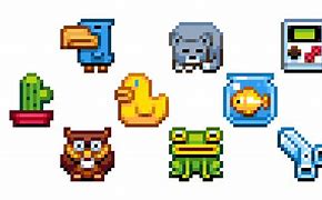 Image result for 16X16 Pixel Art Fish