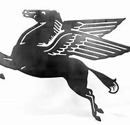 Image result for Mobil Pegasus Vector Art