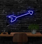 Image result for Neon Sign with Arrow