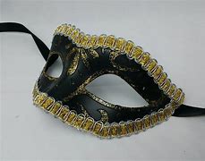 Image result for Mask Party Black and Gold