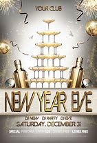 Image result for New Year's Eve Party Flyer