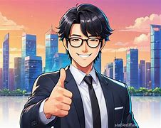 Image result for Blue Anime Guy Smiling