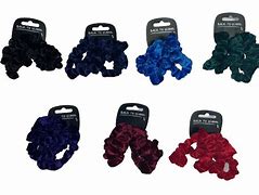 Image result for Velvet Scrunchies for Kids 40 Pack