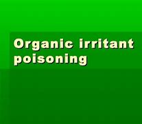 Image result for Irritant Poison