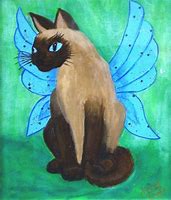 Image result for Cat with Butterfly Wings