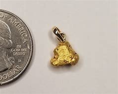 Image result for Gold Nugget Pendant