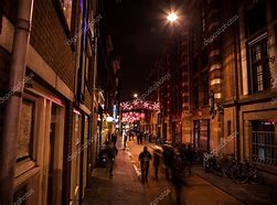 Image result for Amsterdam Streets at Night Pictures