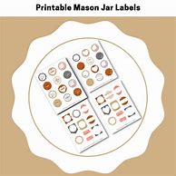 Image result for Mason Jar Labels Printable