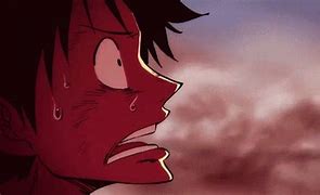 Image result for Luffy Sad Ace Manga