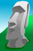 Image result for Moai Clip Art