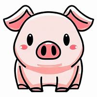 Image result for Cute Pig PNG