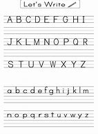 Image result for How to Write Alphabet Letters