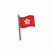 Image result for Black Hong Kong Flag Sticker