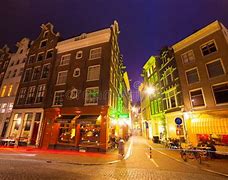 Image result for Amsterdam Streets at Night Pictures