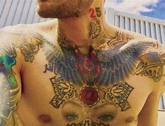 Image result for Zayn Chest Tattoos