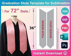 Image result for Graduation Stole Template