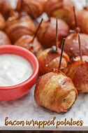 Image result for Bacon Wrapped Baked Potatoes