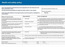 Image result for Risk Assessment Policy Template