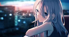 Image result for Anime Cigarette