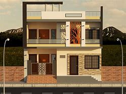 Image result for 30X20 Front Elevation Design