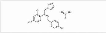 Image result for Econazole Structure