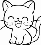 Image result for Black and White Female Cat Cartoon