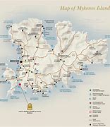 Image result for Mykonos Map Poster