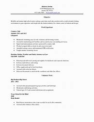 Image result for High School Senior Resume