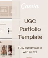 Image result for UGC Portfolio Examples