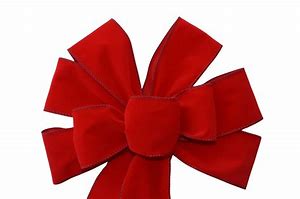 Image result for Big Wreath White Lights Red Velvet Bow