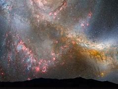 Image result for Andromeda Galaxy Collides with Milky Way