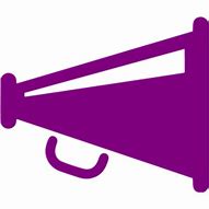 Image result for Purple Megaphone Team Clip Art