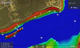 Image result for Gippsland Lakes Depth Map