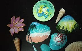 Image result for Paint Sea Shell Ideas