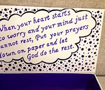 Image result for Ideas for Prayer Box