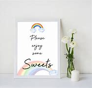 Image result for Rainbow Baby Shower Signs