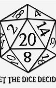 Image result for Blank 20 Sided Dice