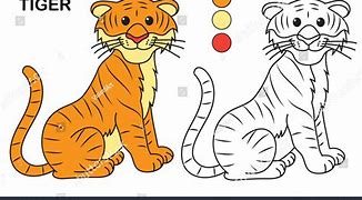 Image result for Tiger Sketch Outline