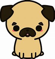 Image result for Pug Thanksgiving Cute Cartoon