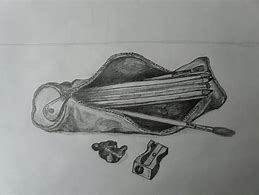 Image result for Pencil Case Sketch