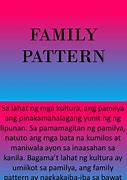 Image result for Family Patterns