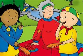 Image result for Caillou Beach Day