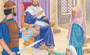 Image result for King Solomon and the Baby